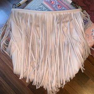Very cute large fringe bag!